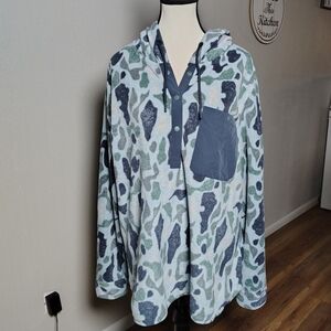 Ascend Multicolor Patterned Hoodie XXL
